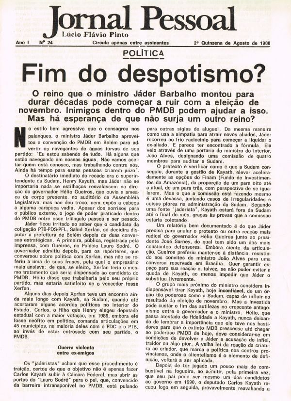 Jornal Pessoal